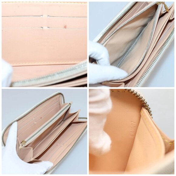 LOUIS VUITTON Monogram Multicolor Zippy Wallet Wallet White M60241 Auth 142356 - Picture 15 of 16